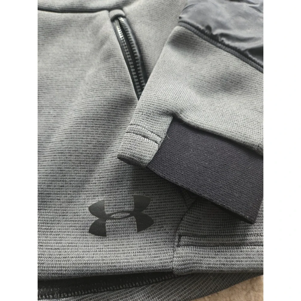 Boy's Youth Under Armour Cold Gear Storm Loose Full-Zip Jacket Size Medium